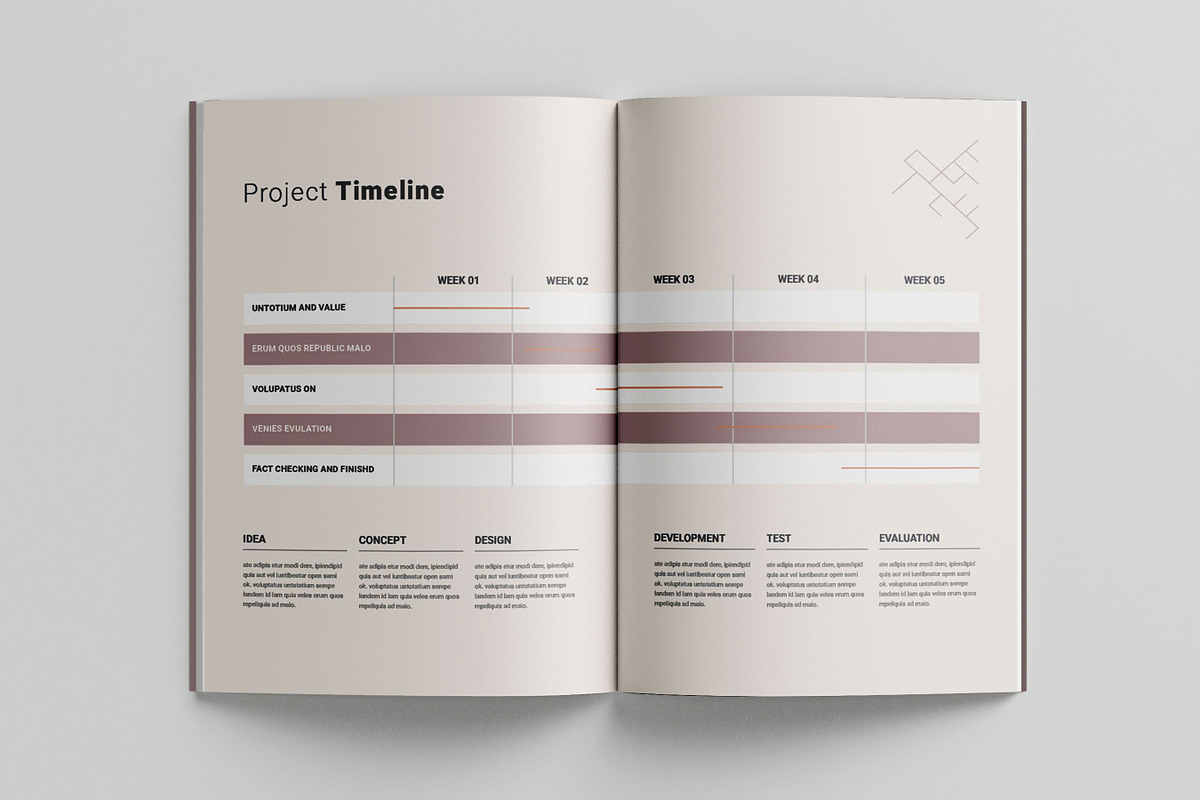 Business Proposal Template, Brochure, a Brochure Template by Niofix (Photo 3 of 6)