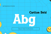 Cartton Bold, a Slab Serif Font by Wow Magic (Thumbnail 3 of 3)
