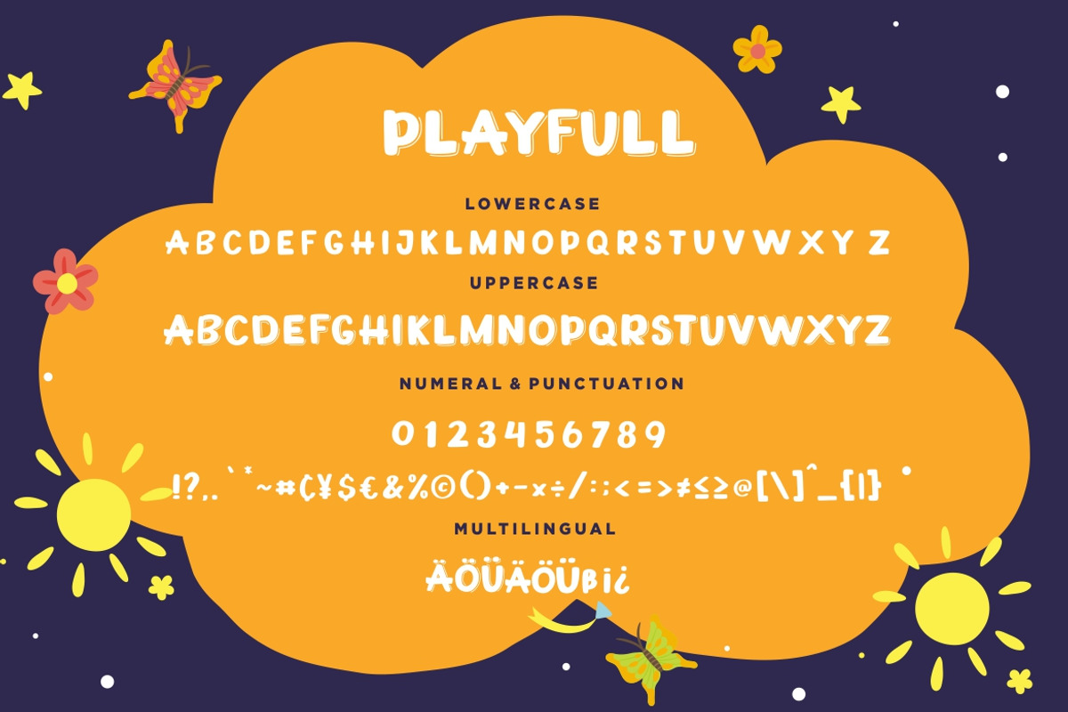 Playfull Joyful Sans Business Font preview 7