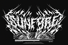 Sunfyre | Brutal Black Metal Font