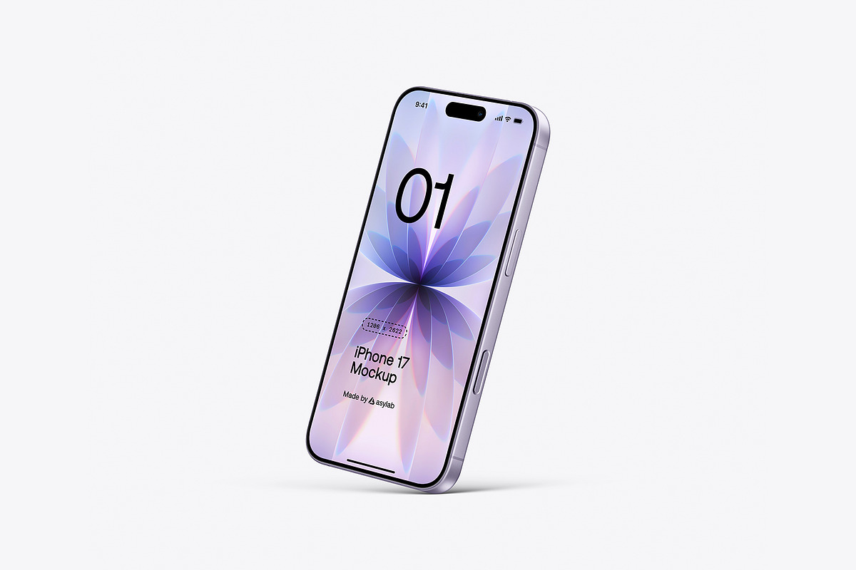 iPhone 17 - 24 Mockups Scenes, an iPhone Mockup by Asylab (Photo 48 of 61)