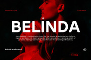 Belinda - Modern Sans Typeface, a Sans Serif Font by Font Kingdom (Thumbnail 4 of 7)