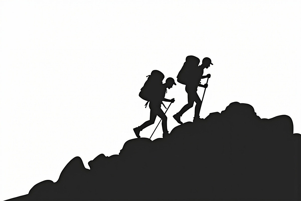 Adventure Trekking Vector Pack, an Illustration by musafir_fashion (Photo 11 of 21)