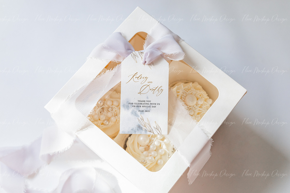 Party Gift Tag Mockup,Favor Tag Mock, a Product Mockup by ILoveMockupDesign (Photo 6 of 8)