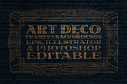 10 Frames Vol.2 - Art Deco Style, an Object Graphic by Cruzine (Thumbnail 3 of 5)
