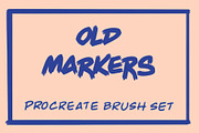 Old Marker - Procreate brush set, a Brush Add-On by Art Sproot (Thumbnail 2 of 6)