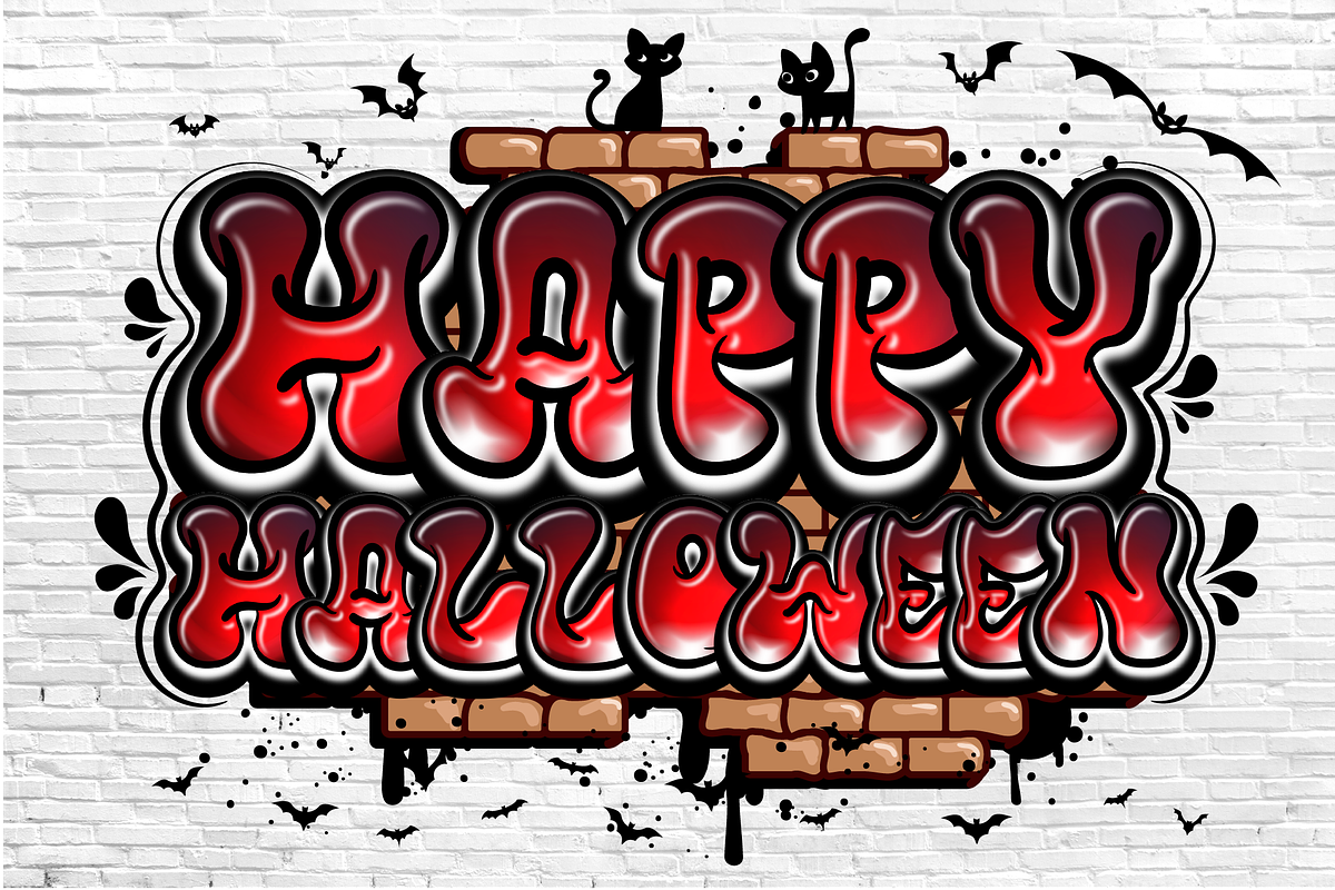 King Graffiti Font, a Blackletter Font by Nobu Collections (Photo 10 of 10)