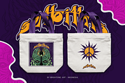 Tetradoth - Psychedelic Font, a Font by Brightone (Thumbnail 6 of 9)
