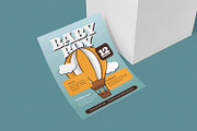 Air Ballon Sky Baby Shower Invitatio, an Invitation Template by Esensifiksi.studio (Thumbnail 2 of 2)
