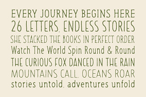 Vagabond - Handcrafted Font Pack