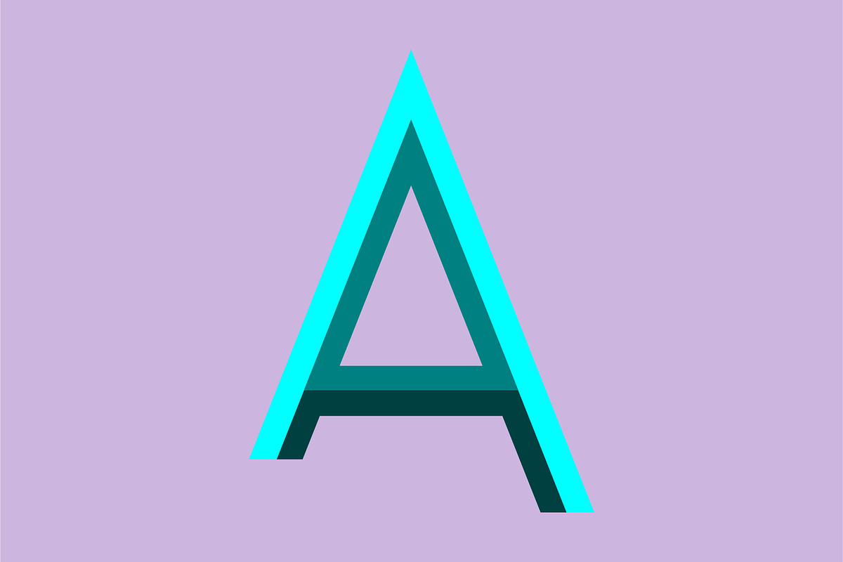 Letter A logo design template, a Branding & Logo Template by Sumberpangan (Photo 3 of 3)