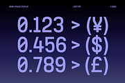 Contair - Monospaced Font, a Sans Serif Font by limitype (Thumbnail 8 of 12)