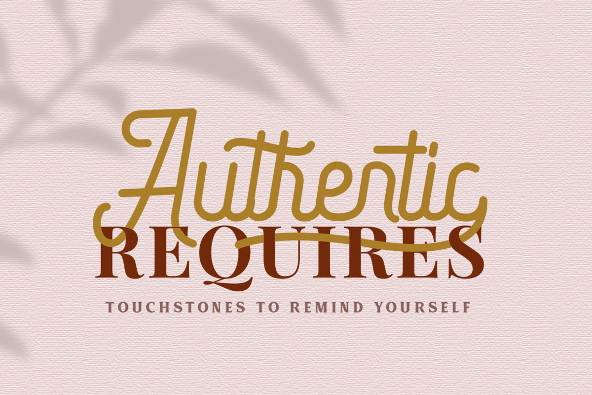 Quefira // Aesthetic Script Font preview 2