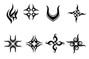 Tatoo Tribal Template Vector