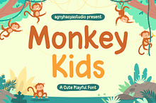 Monkey Kids - A Playful Font