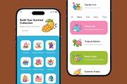 100 Summer Flat Icons, an Emoji Icon by Vectors Market (Thumbnail 5 of 11)
