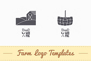 4 Farm Logos, a Branding & Logo Template by Zhemchuzhina (Thumbnail 4 of 5)