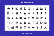 Pirates icons, an Outline Icon by Wencory (Thumbnail 1 of 2)