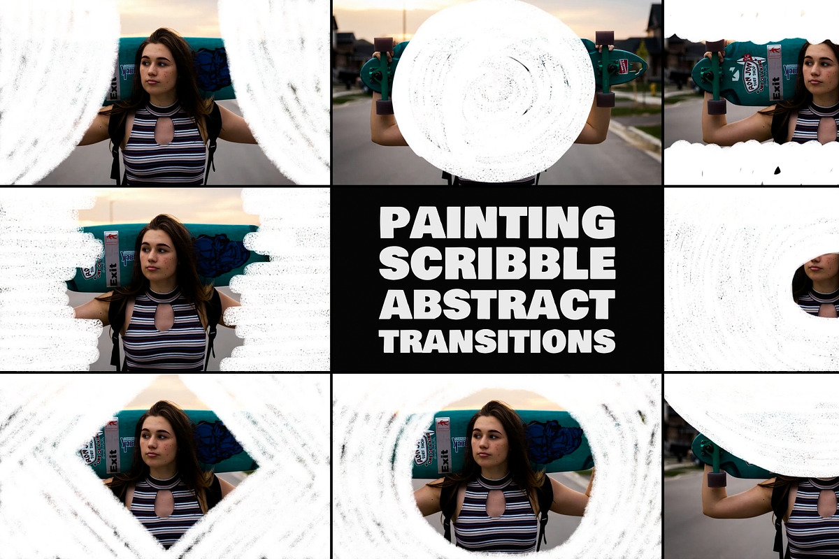 Painting Transitions DaVinci Resolve, a Templates & Theme by 2dfx (Photo 1 of 2)