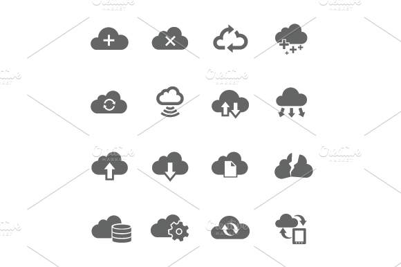Cloud Icons