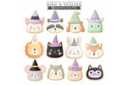 Halloween Cookie Clipart: Watercolor, an Illustration by CharmClipart (Thumbnail 6 of 8)