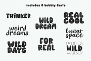 Bubbly Retro Font Bundle, a Handwritten Font by KA Designs (Thumbnail 2 of 10)