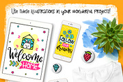 30 Funny Color Cards with Quote, a Card Template by Velliniki (Thumbnail 2 of 5)