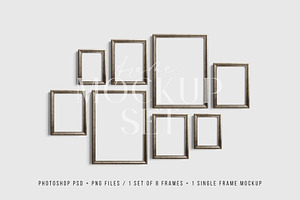 Gallery Wall Mockup Set Of 8 09