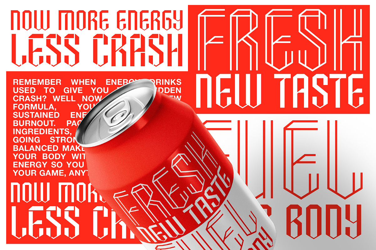 Hexagreat - Sport Display Font, a Sans Serif Font by Invasi Studio (Photo 8 of 11)