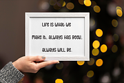 Nights Holiday | Script Font, a Script Font by Scratchones (Thumbnail 3 of 8)