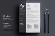 Resume/CV, a Resume Template by deviserpark (Thumbnail 1 of 4)