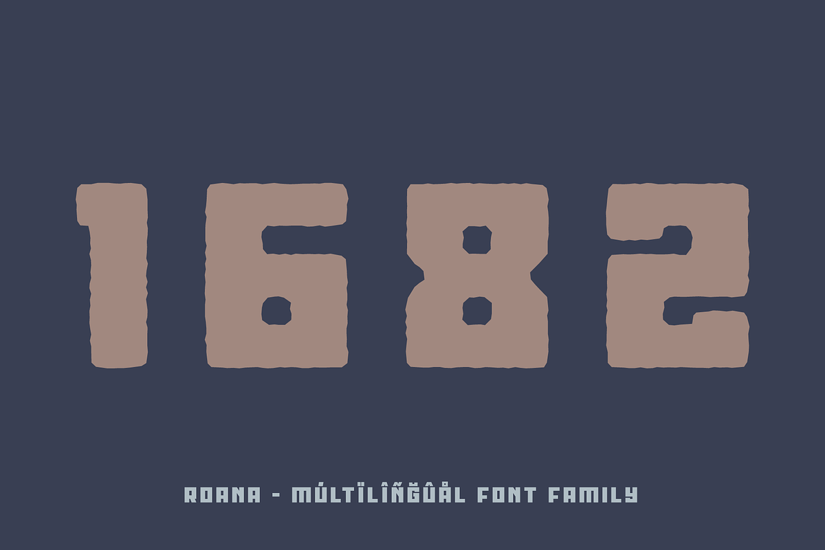 Roana Expressive Typeface