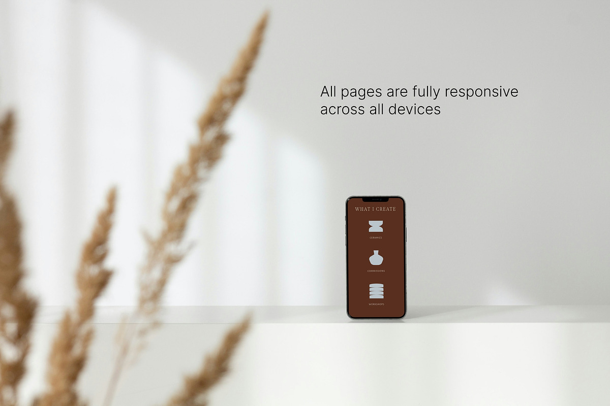 Squarespace Website Template preview 4