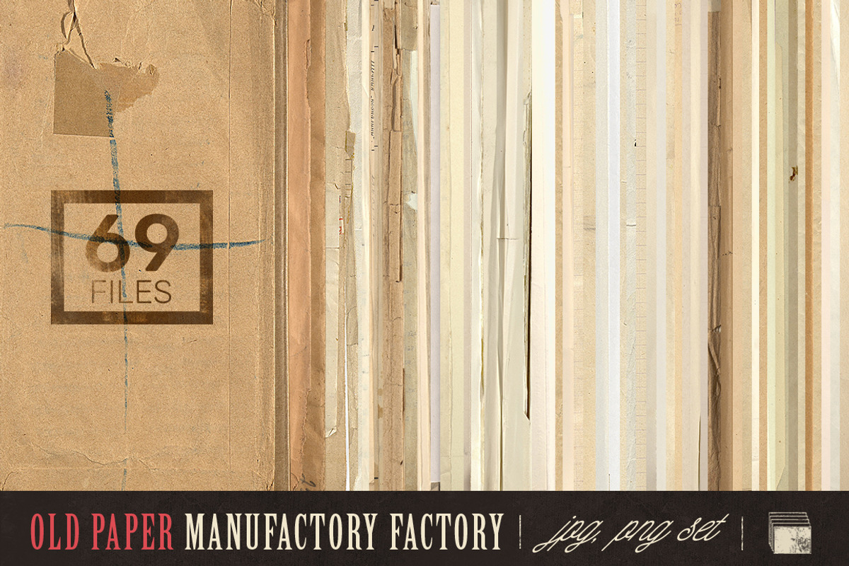 Paper textures, a Texture Graphic by Retro Machine (Photo 7 of 8)
