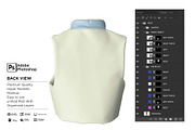 Men's Vest Zipper Mockup, a Shirt Mockup by Nanggroe Scripting (Thumbnail 8 of 9)