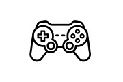 Game Controller Vector Icon Bundle, an Illustration by musafir_fashion (Thumbnail 3 of 51)