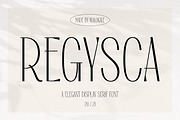 Regysca Elegant Modern Serif Font, a Serif Font by Kulokale (Thumbnail 1 of 10)