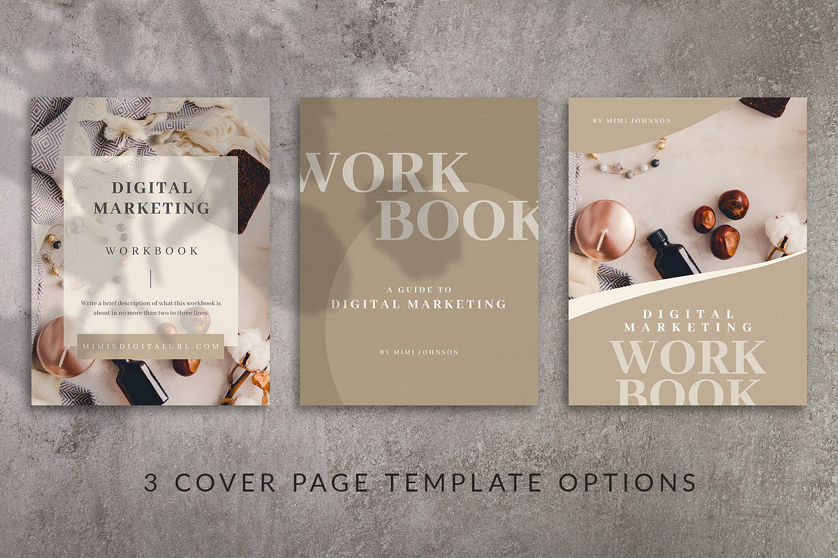 Workbook Canva Template | Mink, a Magazine Template by Studio Sugoi (Photo 4 of 10)