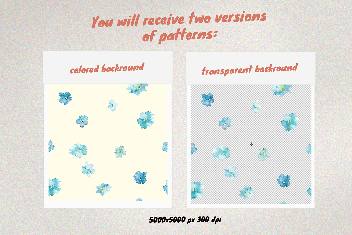 Spring Easter bunnies patterns, a Pattern Graphic by Vero Arts (Photo 7 of 10)