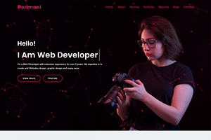 Photography Website HTML Theme