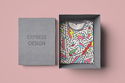 Colorful seamless trendy patterns, a Pattern Graphic by ExpressShop (Thumbnail 3 of 10)