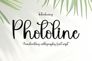Photoline, a Handwritten Font by InermediaSTUDIO (Thumbnail 1 of 8)