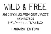 WILD & FREE Brush Font, a Script Font by Gennadi Digital Studio (Thumbnail 10 of 10)