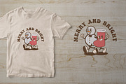 Christmas Snowman Mix Cartoon, an Illustration by vectstudio (Thumbnail 4 of 5)