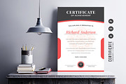 510. Modern Certificate Template, a Stationery Template by CreativeRezwan (Thumbnail 2 of 3)