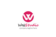 Web Studio W Letter Logo V2, a Branding & Logo Template by XpertgraphicD