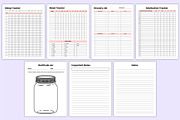 2025-2026 Vision Board Planner Canva, a Stationery Template by Mustafiz (Thumbnail 7 of 7)