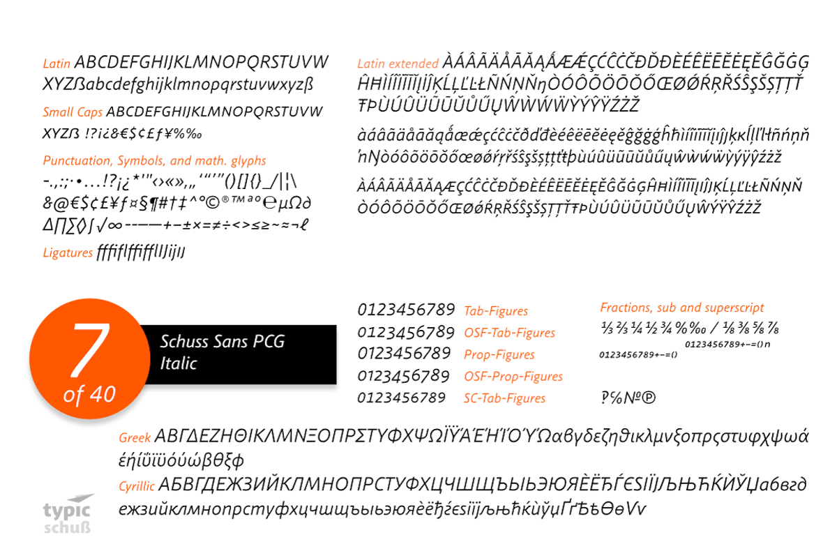 SchussSansPCGIta No.07 (1 Font) preview 4