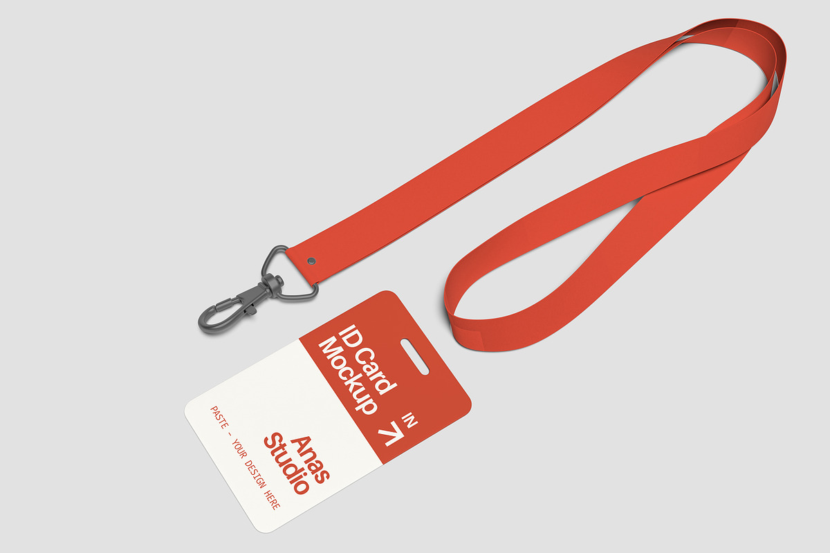 ID Card Mockup, an Advertising Mockup by AnasStudio (Photo 3 of 5)