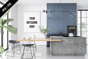 Kitchen Mockup & Frame Mockup Kit